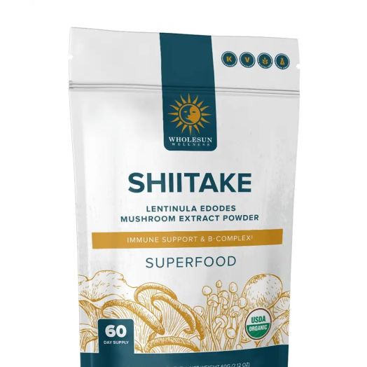 WholeSun Wellness Organic Shiitake - 2.12 oz (60 Grams)
