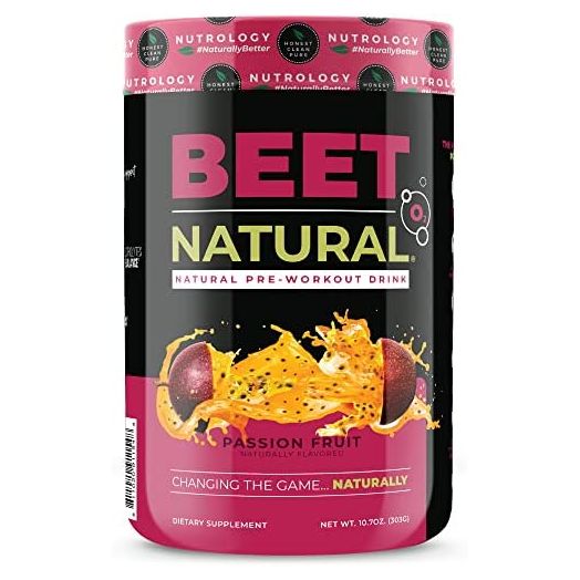 Nutrology’s Beet Natural O2, All-Natural Pre-Workout Featuring Beet Root Powder. Increase Energy, Focus, Vitamin C, Yerba Mate, Mushroom O2 Blend