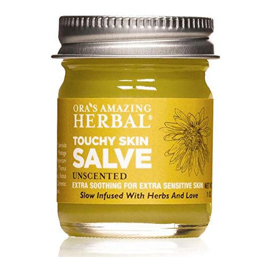 Touchy Skin Salve, Eczema Cream, Eczema Treatment For Adults and Kids, Calendula Cream, Itch Cream, Dermatitis, Dry Hands, Cuticles, Knuckles, Heels, Calendula Ointment, Ora’s Amazing Herbal