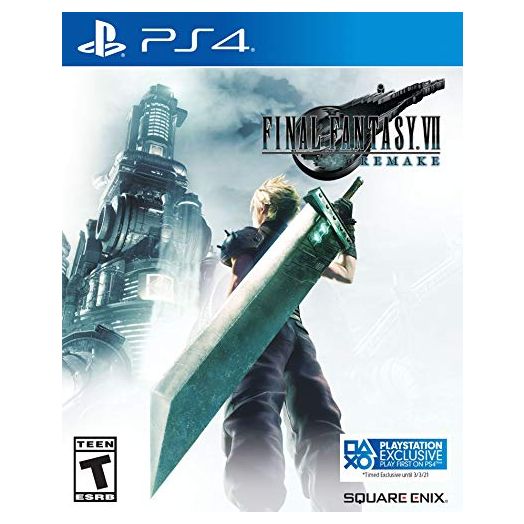 Square Enix Final Fantasy VII: Remake, PlayStation 4