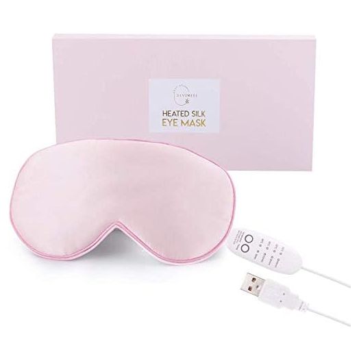 Heated Eye Mask for Dry Eyes - Stye Treatment Dry Eye Mask Warm Compress for Eyes, Relieves Blepharitis, Pink Eye, Eye Compress for Dry Eyes - Dry Eye Therapy Mask - Drop of DiviniTi