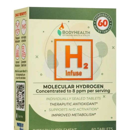 Body Health H2 Infuse - Molecular Hydrogen Tablets - 60 Tablets