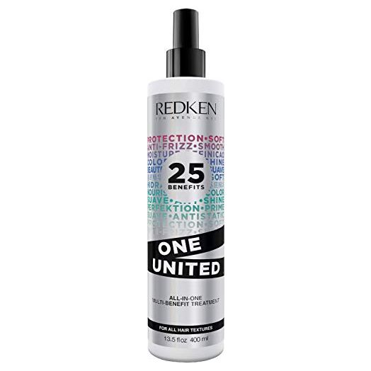 Redken One United All-In-One Leave In Conditioner, Heat Protectant Spray, All Hair Types
