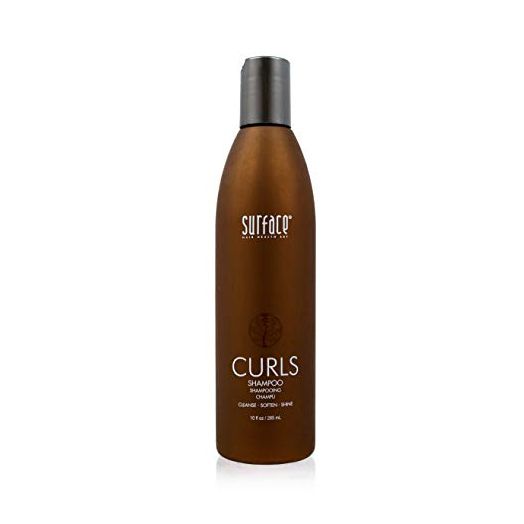 Surface Hair Curls Shampoo, Moisturize, Cleanse, Soften And Shine, Sulfate-Free And Paraben-Free