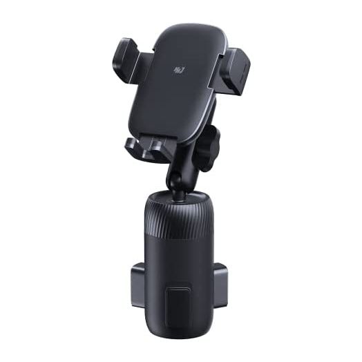 Cup Phone Holder for Car, 2022 ( Upgraded Adjustable and Stable ) with Extensible Base, Car Cup Holder Phone Mount Cell Phone Holder for Car Universal for iPhone, Samsung and Most Cell Phones
