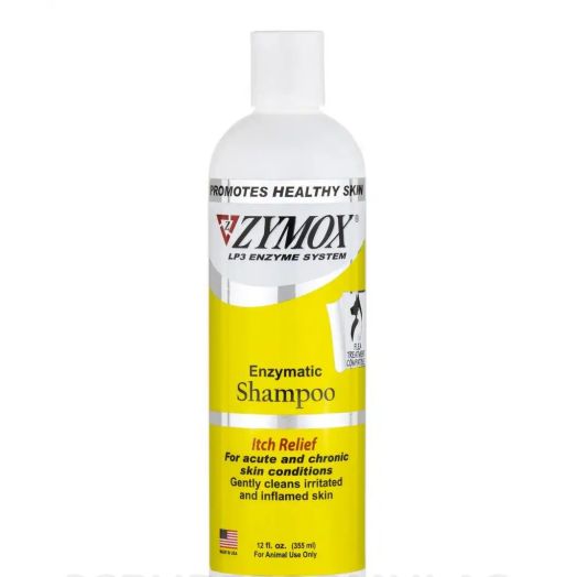 Zymox Enzymatic Shampoo (Itch Relief) - 12 fl. oz (355 ml)