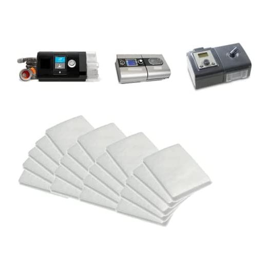 Disposable Filters ResMed Premium (20 Pack) Disposable Universal Replacement Filters for ResMed AirSense 10 - ResMed AirCurve 10 - ResMed S9 - AirStart (20 Pack)
