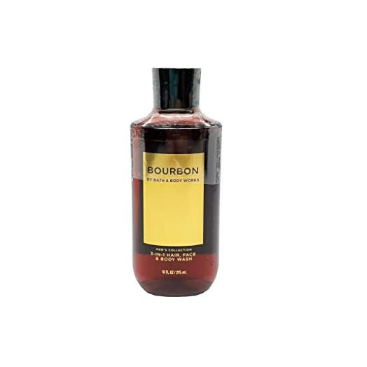 Bath & Body Works Bourbon Men's 2-IN-1 Hair & Body Wash 10 Oz.