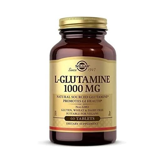 Solgar L-Glutamine 1000 mg, 60 Tablets