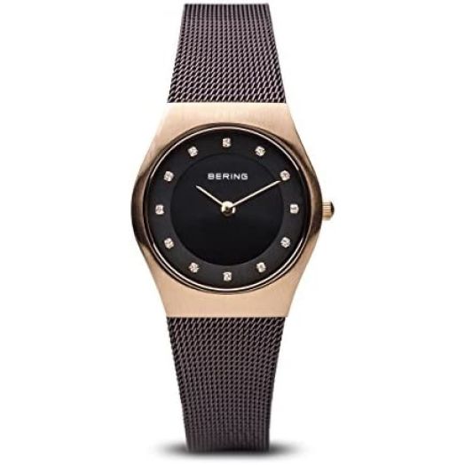 BERING Time | Women's Slim Watch 11927-262 | 27MM Case | Classic Collection | Stainless Steel Strap | Scratch-Resistant Sapphire Crystal | Minimalistic - Designed in Denmark