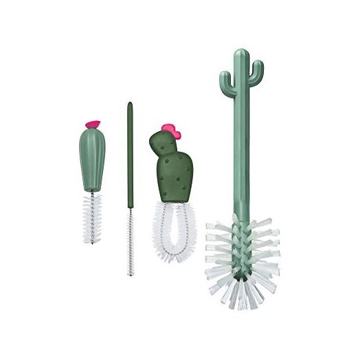 Boon Replacement Cacti Bottle Cleaning Brush Set, Multi