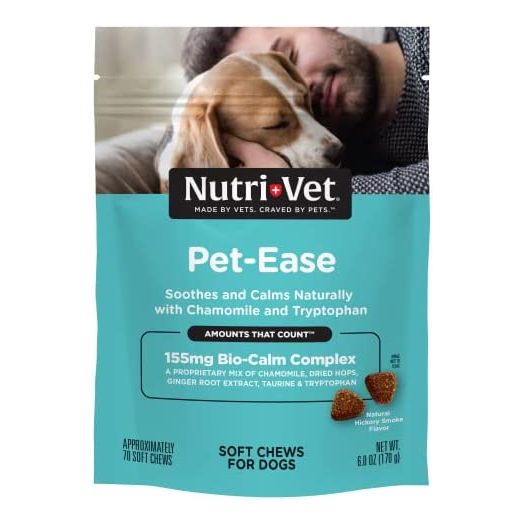Nutri-Vet Pet-Ease Soft Chews, 70 Count Pack of 1