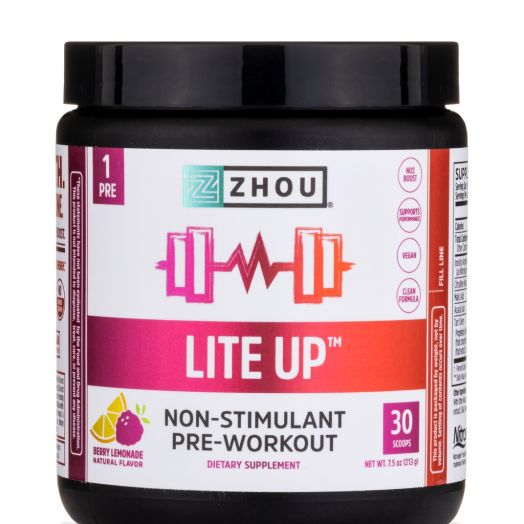 Zhou Nutrition Lite Up - Berry Lemonade - 7.5 oz (213 Grams)
