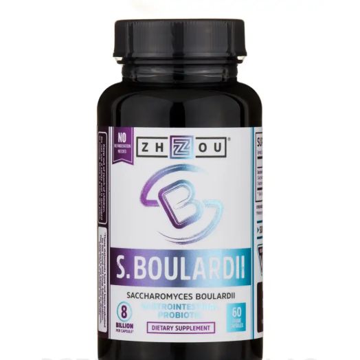 Zhou Nutrition Saccharomyces Boulardii - 60 Veggie Capsules