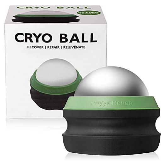 Phyya Rehab - Cold Massage Roller Ball - Massage Ball - Ice Roller - Cold Therapy - Roller for Muscles Deep Tissue - Massage Ball Roller - Plantar Fasciitis Roller