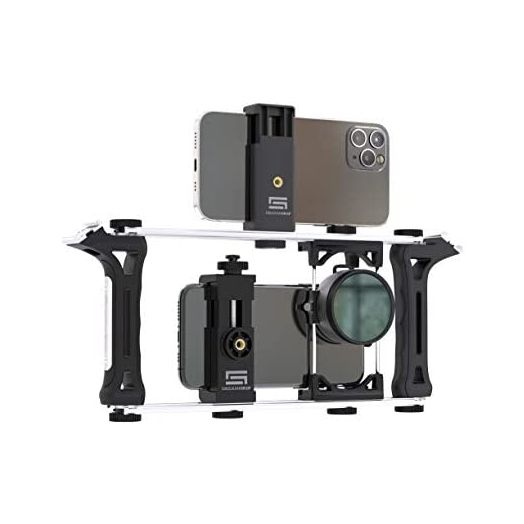 DREAMGRIP Evolution PRO 2 Plus Universal Modular Transformable Rig System for Any Smartphone, Action and DSLR Cameras, Basic Phone Video Kit for Vlogging, Youtubers, Journalists or Filmmakers