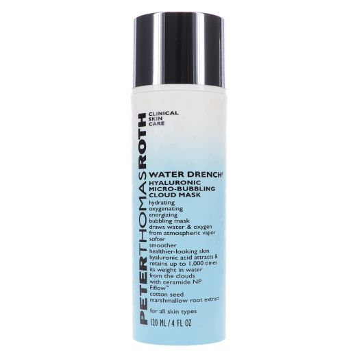 Peter Thomas Roth Water Drench Hyaluronic Micro-Bubbling Cream Facial Mask, 4 fl oz