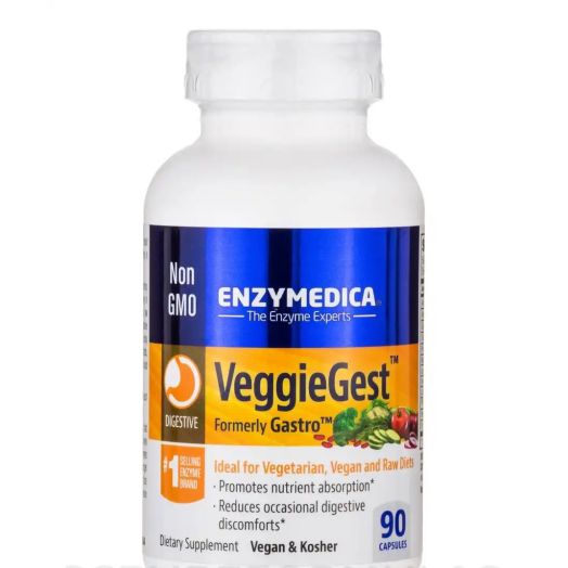 Enzymedica VeggieGest (formerly Gastro) - 90 Capsules