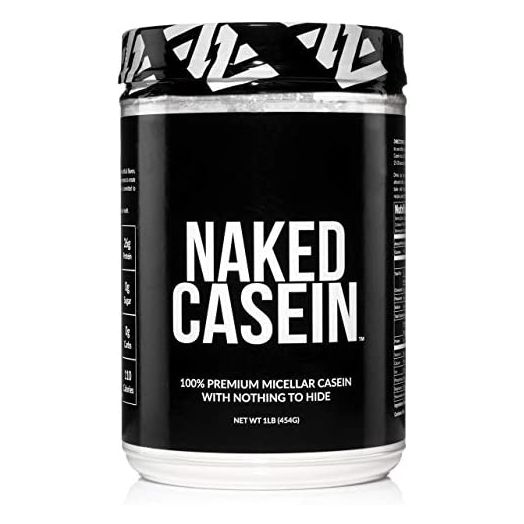 Naked Casein, 1LB 100% Micellar Casein Protein from US Farms, Bulk, GMO-Free, Gluten Free, Soy Free
