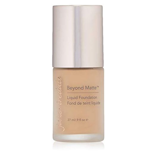 jane iredale Beyond Matte 3-in-1 Liquid Foundation Lightweight, Buildable Coverage with a Semi Matte Finish Vegan, Clean & Cruelty-Free Makeup
