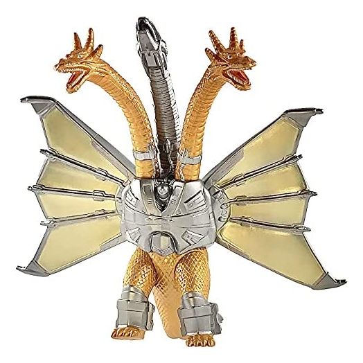 TwCare Godzilla vs. Mecha King Ghidorah, 2021 Movie Series Movable Joints King of The Monsters Action Figures Birthday Kid Gift, Carry Bag