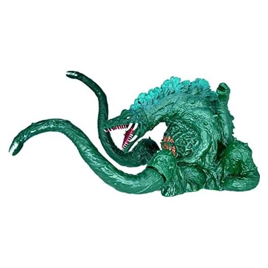 TwCare Biollante vs Godzilla Toy Action Figure: King of The Monsters, Movie Series Movable Joints Soft Vinyl, Travel Bag