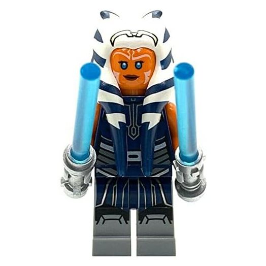 LEGO Star Wars: Ahsoka Tano with Dual Lightsabers (Dark Blue Jumpsuit)