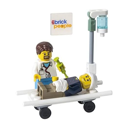 LEGO City: Doctor and Patient with Stretcher Bed and IV
