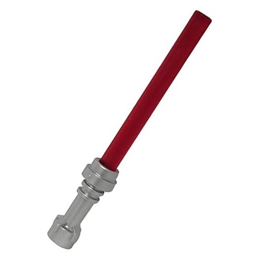LEGO Accessories: Star Wars Replacement Red Lightsaber (Trans-red) - for Minifigs