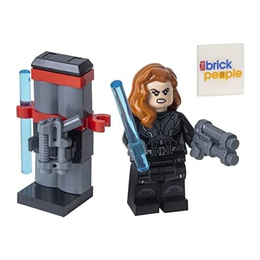 LEGO Super Heroes: Black Widow from Avengers Tower Battle with Weapons Stand
