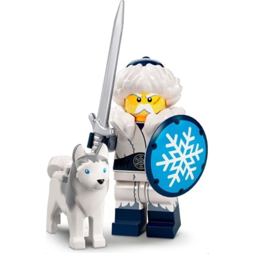LEGO Minifigure Series 22: Snow Guardian with Husky and Bonus Blue Cape (71032)