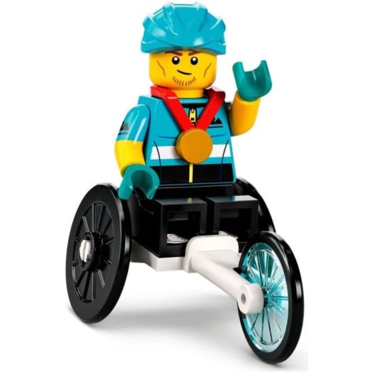 LEGO Minifigure Series 22: Wheelchair Racer with Bonus Blue Cape (71032)