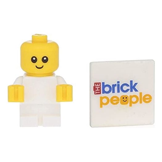 LEGO City: Baby Minifig with White Outfit (Very Small)