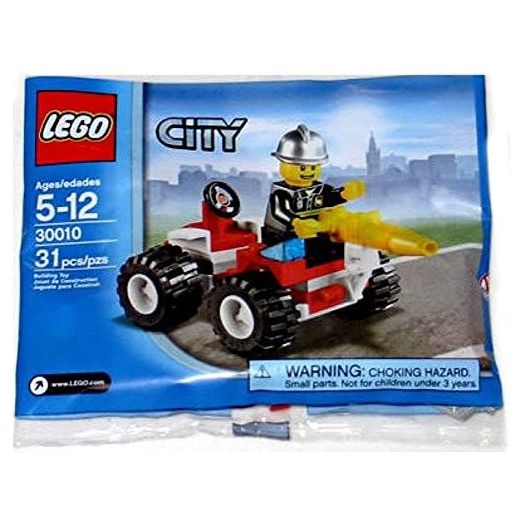 LEGO City Exclusive Mini Figure Set #30010 Fire Chief Bagged