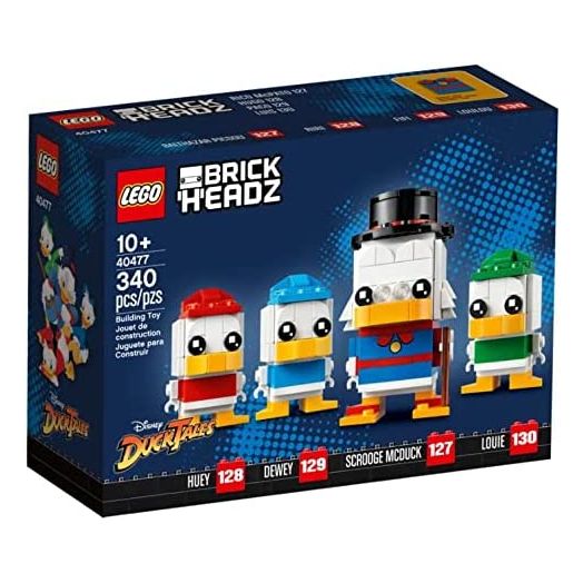Lego Brickheadz Disney Ducktales 40477 Scrooge McDuck, Louie, Huey & Dewey (340 pcs)