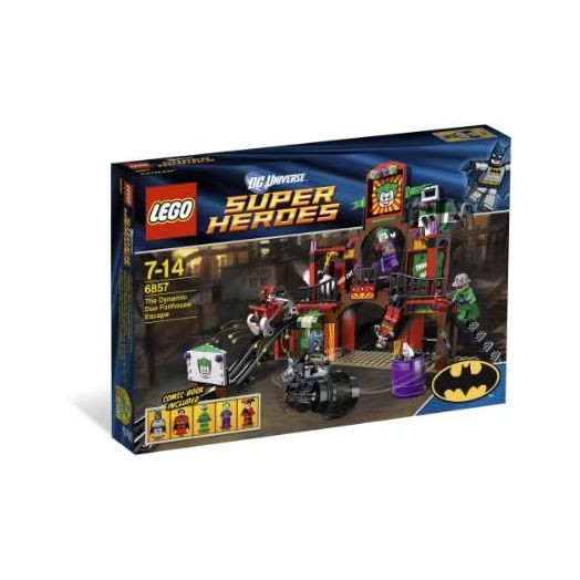Lego 6857 Exclusive set The Dynamic Duo Funhouse Escape (6857)