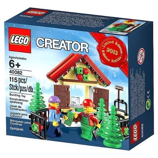 Lego Creator Tree Stand 2013 Limited Edition Holiday Set 40082