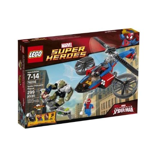 LEGO 76016 Superheroes Spider-Helicopter Rescue