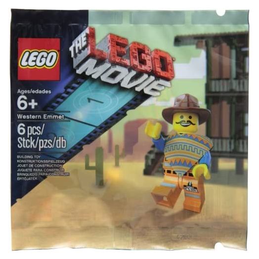 LEGO Western Emmet The Movie Exclusive Figure