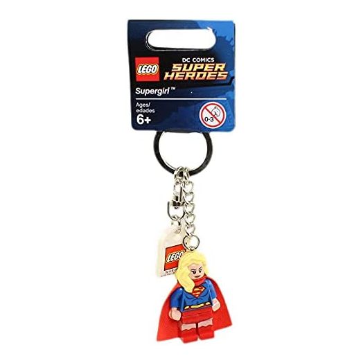 Lego Supergirl Keychain