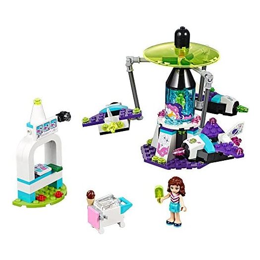 LEGO Friends 41128 Amusement Park Space Ride Building Kit (195 Piece)