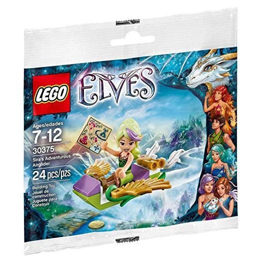 LEGO Elves Sira's Adventurous Airglider Set (30375) Bagged