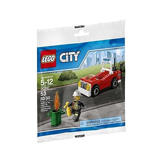 LEGO City Town Fire Polybag Set - Fire Car (30347)