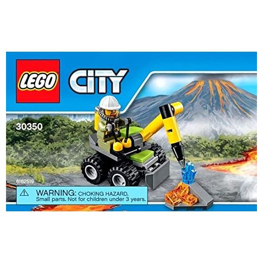 Lego 30350 Volcano Jackhammer (Exclusive Polybag)