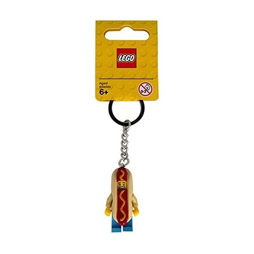 LEGO Hot Dog Guy Key Chain (853571)