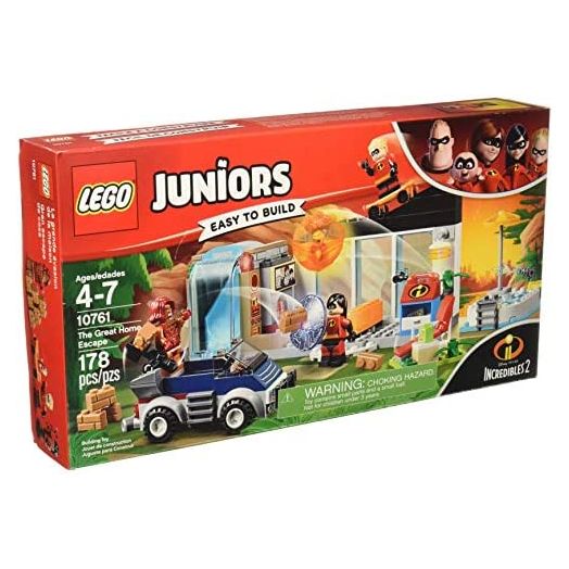 LEGO Juniors/4+ The Incredibles 2 The Great Home Escape 10761 Building Kit (178 Piece)