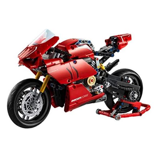 LEGO Technic: Ducati Panigale V4 R 42107 (646 Pieces) 2020 with Valinor Frustration-Free Packaging