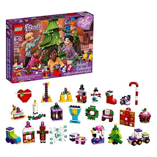 LEGO Friends Advent Calendar 41353, New 2018 Edition, Small Building Toys, Christmas Countdown Calendar for Kids (500 Pieces)