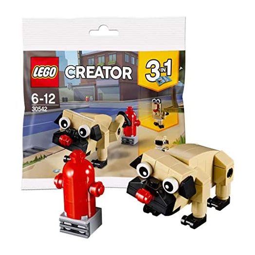 LEGO Creator 3 in 1 Pug, Turkey, and Koala Bear (30542) Bagged