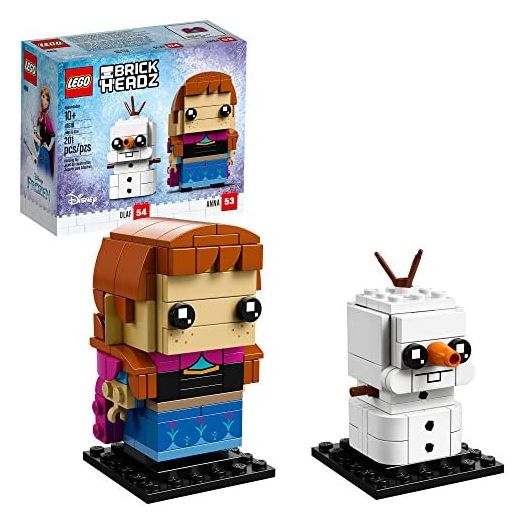 LEGO BrickHeadz Anna & Olaf Building Kit, Multicolor